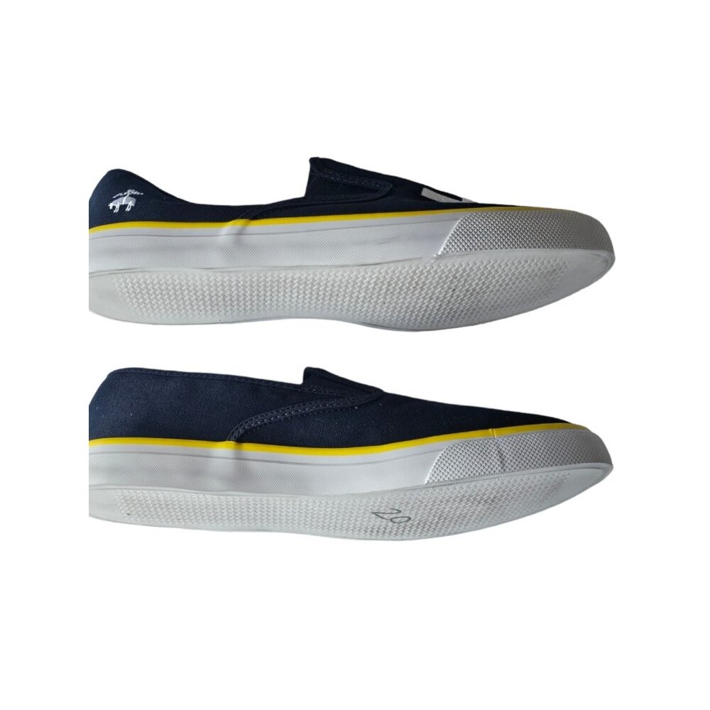 Mens Sperry x Brooks Brothers Top Sider Slip On Size 12 Blue Tennis LOVE Shoes - Picture 3 of 5